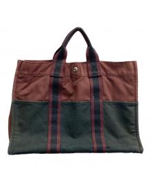 HERMES（エルメス）の古着「フールトゥMMトートバッグ」｜ボルドー