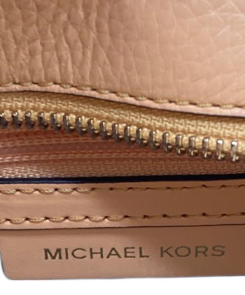 MICHAEL KORS（マイケル・コース）MICHAEL KORS (マイケル・コース) HAMILTON 2WAYショルダーバッグ オレンジの古着・服飾アイテム