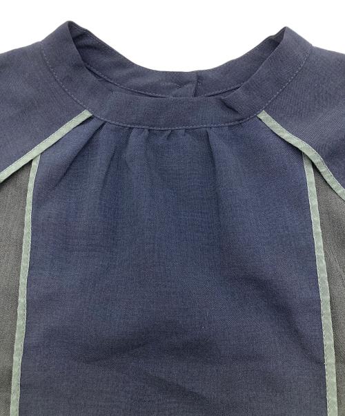 UNITED TOKYO（ユナイテッドトーキョー）UNITED TOKYO (ユナイテッドトーキョー) ブラウス ネイビーの古着・服飾アイテム