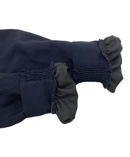 UNITED TOKYO（ユナイテッドトーキョー）UNITED TOKYO (ユナイテッドトーキョー) ブラウス ネイビーの古着・服飾アイテム