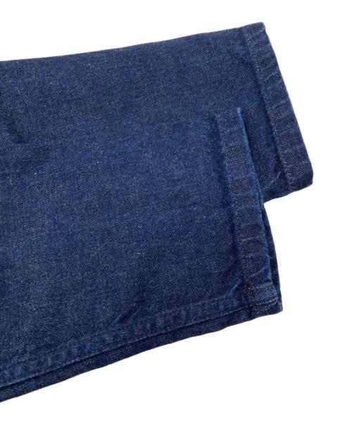 A.P.C.（アーペーセー）A.P.C. (アーペーセー) オープンカラーデニムジャケット ネイビー サイズ:XSの古着・服飾アイテム