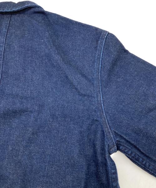 A.P.C.（アーペーセー）A.P.C. (アーペーセー) オープンカラーデニムジャケット ネイビー サイズ:XSの古着・服飾アイテム