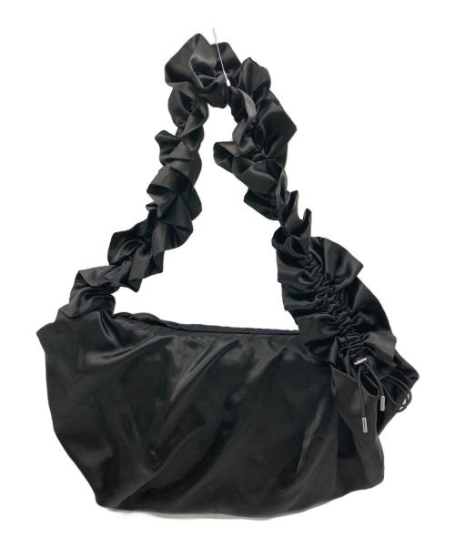 HOUGA（ホウガ）HOUGA (ホウガ) over the moon bag/オーバーザムーンバッグ ブラックの古着・服飾アイテム
