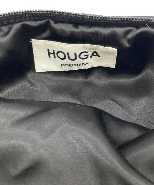 HOUGA（ホウガ）HOUGA (ホウガ) over the moon bag/オーバーザムーンバッグ ブラックの古着・服飾アイテム