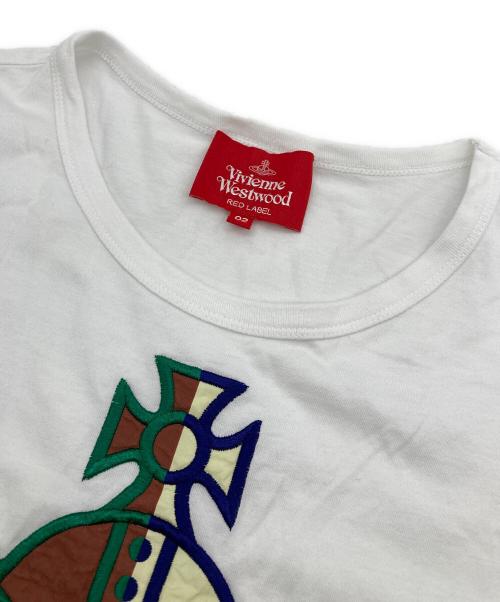 Vivienne Westwood RED LABEL（ヴィヴィアンウエストウッドレッドレーベル）Vivienne Westwood RED LABEL (ヴィヴィアンウエストウッドレッドレーベル) Tシャツ ホワイト サイズ:02の古着・服飾アイテム