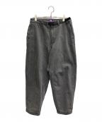 THE NORTHFACE PURPLELABELザ・ノースフェイス パープルレーベル）の古着「Denim Wide Tapered Field Pants Gray」｜グレー
