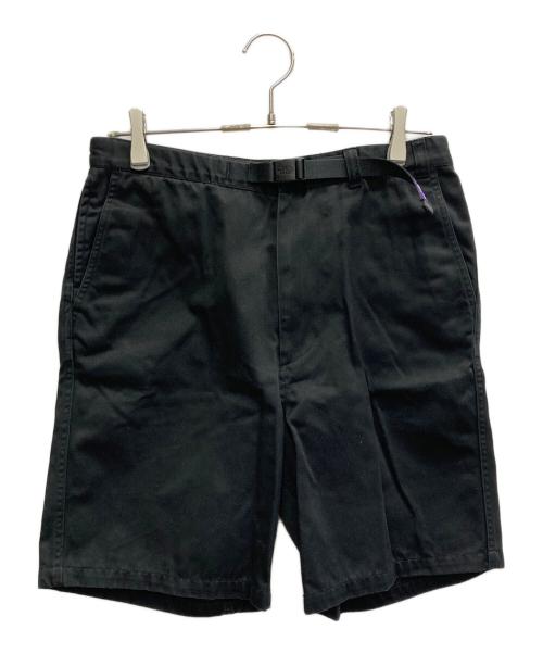 THE NORTHFACE PURPLELABEL（ザ・ノースフェイス パープルレーベル）THE NORTHFACE PURPLELABEL (ザ・ノースフェイス パープルレーベル) Chino Field Shorts ブラック サイズ:30の古着・服飾アイテム