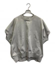 mizuiro-ind（ミズイロインド）の古着「crew-neck cocoon vest」｜グレー