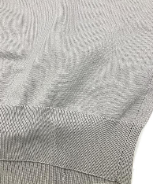 mizuiro-ind（ミズイロインド）mizuiro-ind (ミズイロインド) crew-neck cocoon vest グレー サイズ:FREEの古着・服飾アイテム