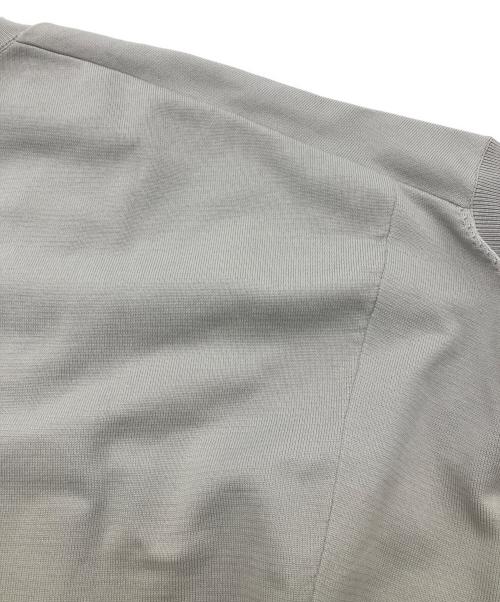 mizuiro-ind（ミズイロインド）mizuiro-ind (ミズイロインド) crew-neck cocoon vest グレー サイズ:FREEの古着・服飾アイテム