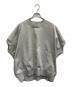 mizuiro-ind（ミズイロインド）の古着「crew-neck cocoon vest」｜グレー