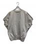 mizuiro-ind (ミズイロインド) crew-neck cocoon vest グレー サイズ:FREE：5000円