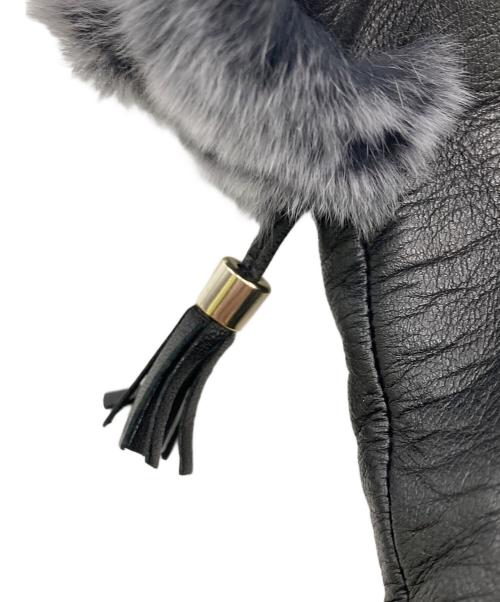 AltaClasse CAPRIGUANTI（アルタクラッセ カプリガンティ）AltaClasse CAPRIGUANTI (アルタクラッセ カプリガンティ) 手袋 ブラック サイズ:20ｃｍの古着・服飾アイテム