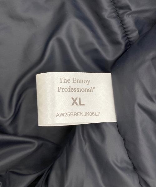 ENNOY（エンノイ）ENNOY (エンノイ) PADDED NYLON BENCH COAT ブラック サイズ:XLの古着・服飾アイテム