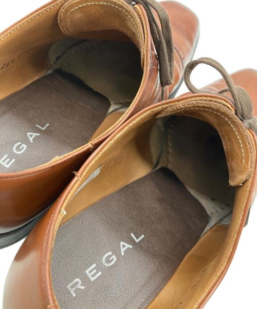 REGAL（リーガル）REGAL (リーガル) レザーシューズ ブラウン サイズ:26.5の古着・服飾アイテム