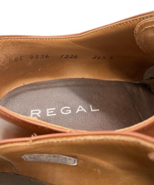 REGAL（リーガル）REGAL (リーガル) レザーシューズ ブラウン サイズ:26.5の古着・服飾アイテム