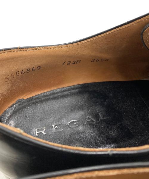 REGAL（リーガル）REGAL (リーガル) レザーシューズ ブラック サイズ:26.5の古着・服飾アイテム