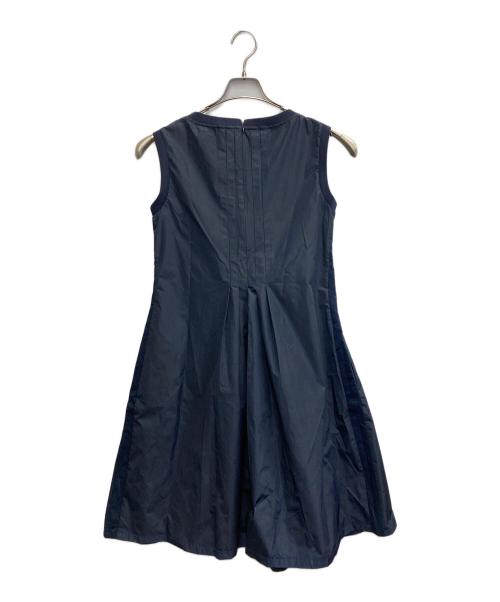 'S Max Mara（エスマックスマーラ）'S Max Mara (エスマックスマーラ) ノースリーブワンピース ネイビー サイズ:38の古着・服飾アイテム
