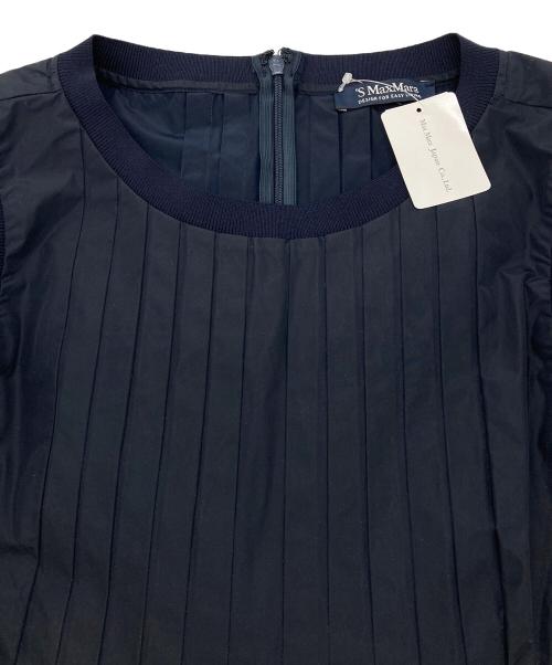 'S Max Mara（エスマックスマーラ）'S Max Mara (エスマックスマーラ) ノースリーブワンピース ネイビー サイズ:38の古着・服飾アイテム