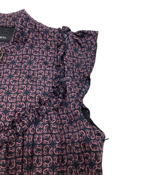 hysterics（ヒステリックス）hysterics (ヒステリックス) ノースリーブワンピース パープル サイズ:FREEの古着・服飾アイテム