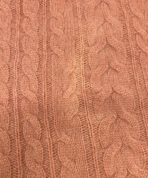 the ba tone（ザ バトン）the ba tone (ザ バトン) ニットカーディガン オレンジ サイズ:SIZE38の古着・服飾アイテム