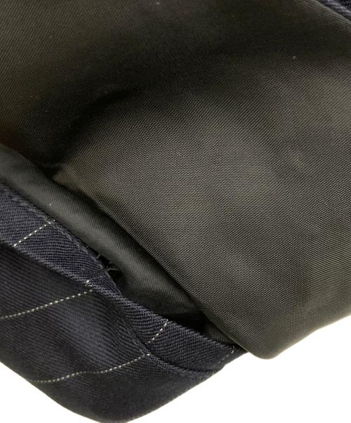 COMME des GARCONS HOMME DEUX（コムデギャルソン オム ドゥ）COMME des GARCONS HOMME DEUX (コムデギャルソン オム ドゥ) AD2019　再構築ストライプテーラードジャケット ネイビー サイズ:Sの古着・服飾アイテム