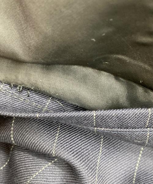 COMME des GARCONS HOMME DEUX（コムデギャルソン オム ドゥ）COMME des GARCONS HOMME DEUX (コムデギャルソン オム ドゥ) AD2019　再構築ストライプテーラードジャケット ネイビー サイズ:Sの古着・服飾アイテム