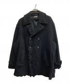 BLACK COMME des GARCONSブラックコムデギャルソン）の古着「Pコート/AD2023」｜ブラック