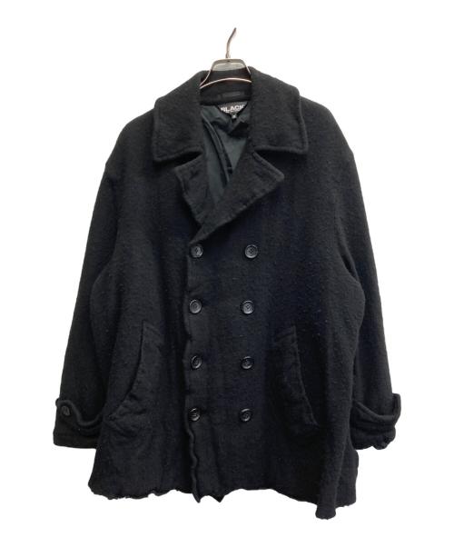 BLACK COMME des GARCONS（ブラックコムデギャルソン）BLACK COMME des GARCONS (ブラックコムデギャルソン) Pコート/AD2023 ブラック サイズ:Sの古着・服飾アイテム