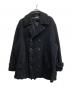 BLACK COMME des GARCONS（ブラックコムデギャルソン）の古着「Pコート/AD2023」｜ブラック