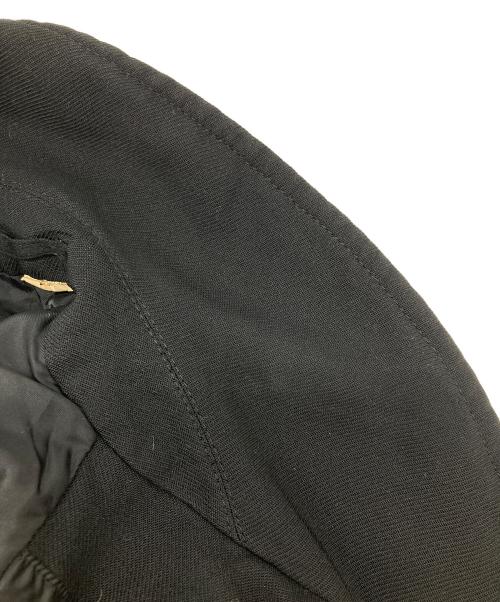 COMME des GARCONS HOMME DEUX（コムデギャルソン オム ドゥ）COMME des GARCONS HOMME DEUX (コムデギャルソン オム ドゥ) AD2020　ポリエステル縮絨 トレンチコート ブラック サイズ:Sの古着・服飾アイテム