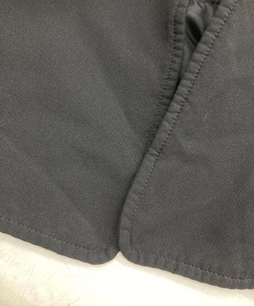 COMME des GARCONS HOMME DEUX（コムデギャルソン オム ドゥ）COMME des GARCONS HOMME DEUX (コムデギャルソン オム ドゥ) AD2020　ポリエステル縮絨 トレンチコート ブラック サイズ:Sの古着・服飾アイテム