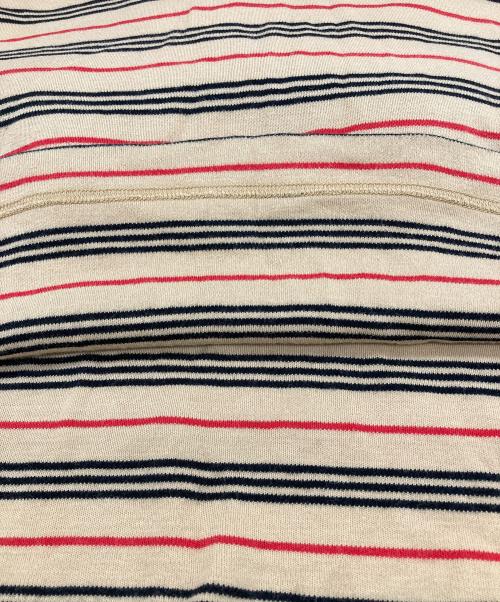 BURBERRY GOLF（バーバリーゴルフ）BURBERRY GOLF (バーバリーゴルフ) ボーダーポロシャツ ブラウン サイズ:Mの古着・服飾アイテム
