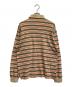 BURBERRY GOLF (バーバリーゴルフ) ボーダーポロシャツ ブラウン サイズ:M：6000円