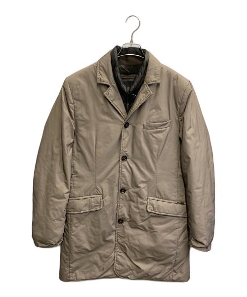 MOORER（ムーレー）MOORER (ムーレー) ダウンチェスターコート ベージュ サイズ:50の古着・服飾アイテム
