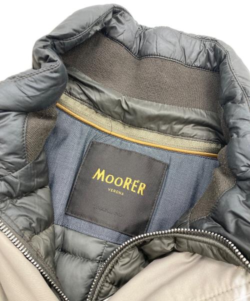 MOORER（ムーレー）MOORER (ムーレー) ダウンチェスターコート ベージュ サイズ:50の古着・服飾アイテム
