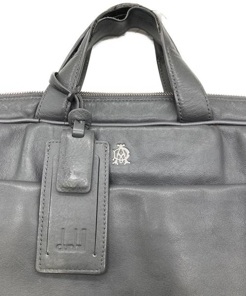 dunhill（ダンヒル）dunhill (ダンヒル) レザービジネスバッグ グレーの古着・服飾アイテム