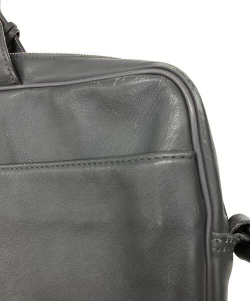 dunhill（ダンヒル）dunhill (ダンヒル) レザービジネスバッグ グレーの古着・服飾アイテム