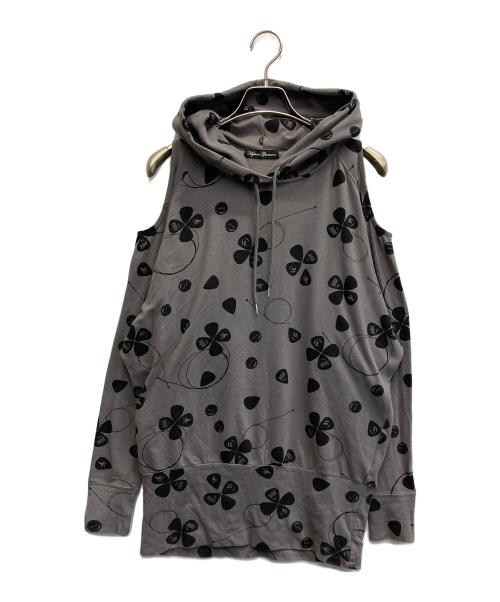 Hysteric Glamour（ヒステリックグラマー）Hysteric Glamour (ヒステリックグラマー) デザインパーカー グレー サイズ:FREEの古着・服飾アイテム