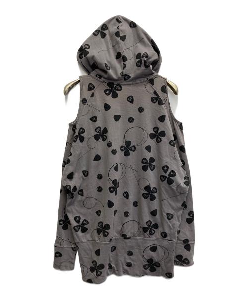 Hysteric Glamour（ヒステリックグラマー）Hysteric Glamour (ヒステリックグラマー) デザインパーカー グレー サイズ:FREEの古着・服飾アイテム
