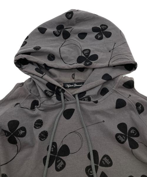 Hysteric Glamour（ヒステリックグラマー）Hysteric Glamour (ヒステリックグラマー) デザインパーカー グレー サイズ:FREEの古着・服飾アイテム