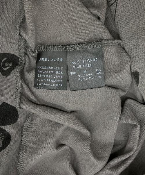 Hysteric Glamour（ヒステリックグラマー）Hysteric Glamour (ヒステリックグラマー) デザインパーカー グレー サイズ:FREEの古着・服飾アイテム