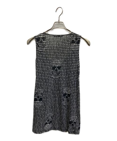 Hysteric Glamour（ヒステリックグラマー）Hysteric Glamour (ヒステリックグラマー) 幾何学プリントスカルタンクトップ ブラック サイズ:FREEの古着・服飾アイテム