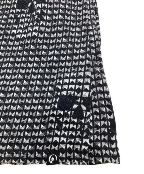 Hysteric Glamour（ヒステリックグラマー）Hysteric Glamour (ヒステリックグラマー) 幾何学プリントスカルタンクトップ ブラック サイズ:FREEの古着・服飾アイテム