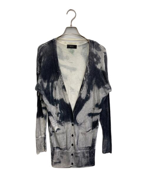 DIESEL（ディーゼル）DIESEL (ディーゼル) カーディガン グレー サイズ:Sの古着・服飾アイテム