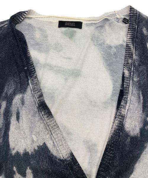DIESEL（ディーゼル）DIESEL (ディーゼル) カーディガン グレー サイズ:Sの古着・服飾アイテム