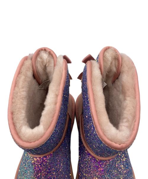 UGG（アグ）UGG (アグ) ラメブーツ ピンク サイズ:25cmの古着・服飾アイテム