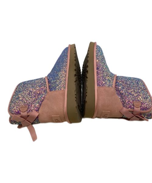 UGG（アグ）UGG (アグ) ラメブーツ ピンク サイズ:25cmの古着・服飾アイテム