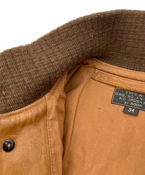 BUZZ RICKSON'S（バズリクソンズ）Buzz Rickson's (バズリクソンズ) Type A-1 ブロンコハイド ブラウン サイズ:34の古着・服飾アイテム