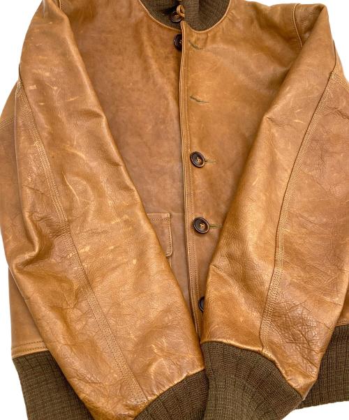 BUZZ RICKSON'S（バズリクソンズ）Buzz Rickson's (バズリクソンズ) Type A-1 ブロンコハイド ブラウン サイズ:34の古着・服飾アイテム
